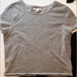 American Eagle Checkered Crop Top